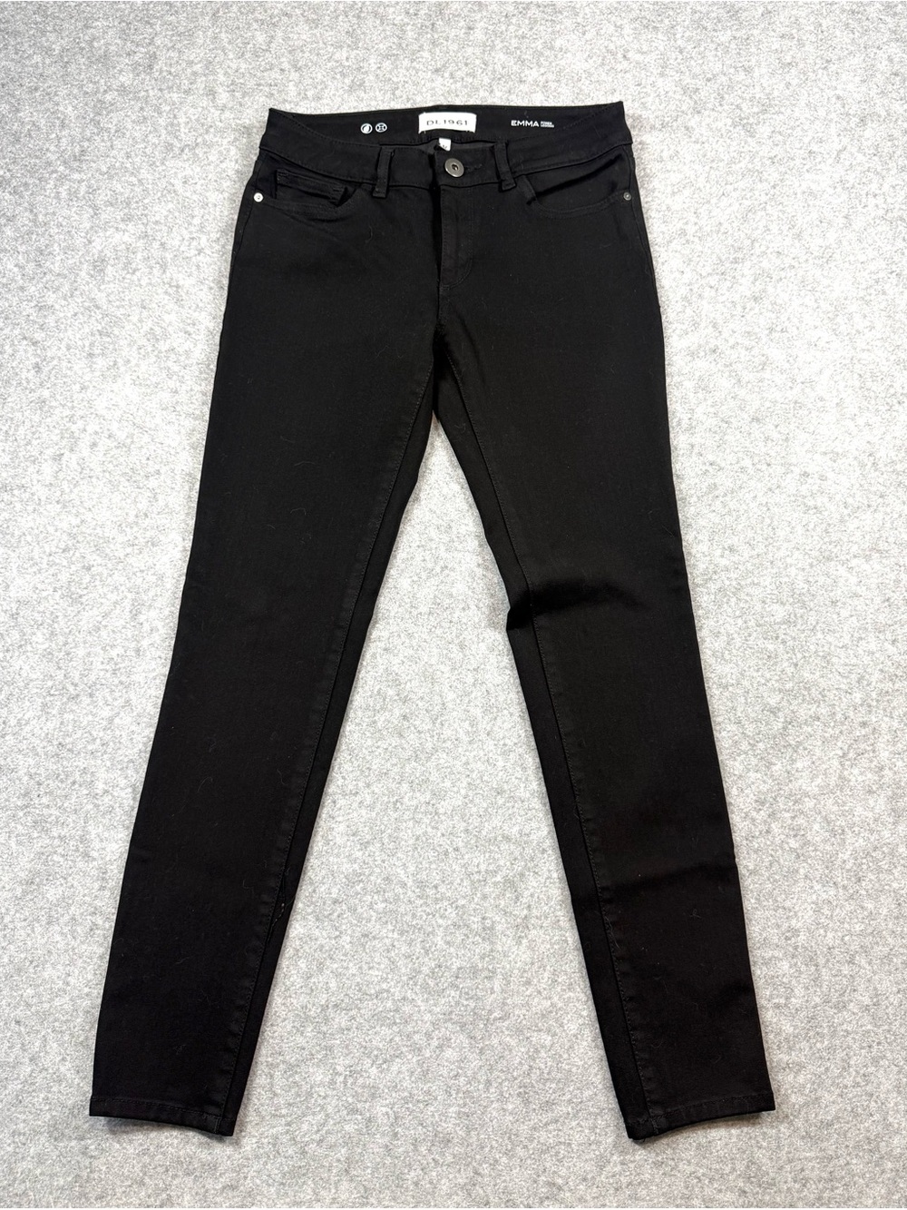 DL1961 Emma Black Skinny Women's Jeans Jeggings Stretch Denim 27 DL 1961